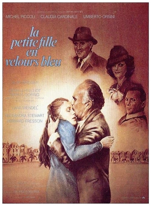 Kadife Mavisi Küçük Kız